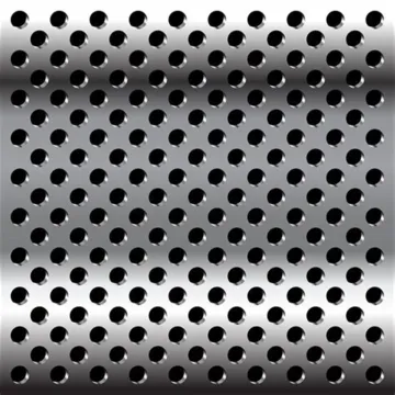 Round Hole Galvanized Perforated Steel Sheets
