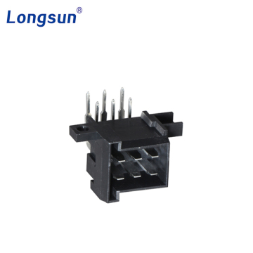 AMP 828801-2 929519-2 PBT GF30 Auto Electrical Connector 6 Pin Automotive PCB Header for Renault Toyota VW GM Nissan Honda