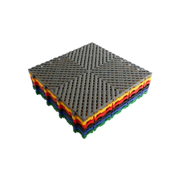 High-Quality Interlocking PP Flooring Tiles: Ideal for Auto Detailing Shop, Car Wash, and Garage Workshops
