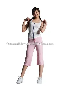 08Wv3101 women fashion modern dance pants,dance shorts,fashion capri pants