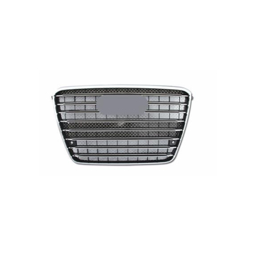 Custom Factory Grille Honeycomb Narrow with Fog Lamp Case for Audi A8 2010-2014 A8L