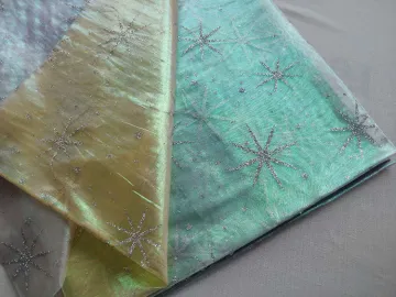 Organdy Foil Fabric for Baby Garment