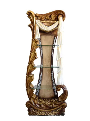 Elegant Wine Display Cabinet,Antique Home Furniture Display Racks