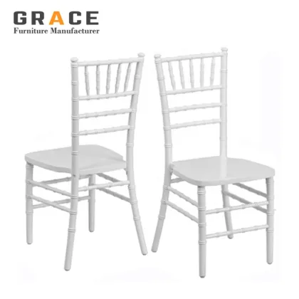 Tiffany Chiavari Chairs for Luxury White Wedding