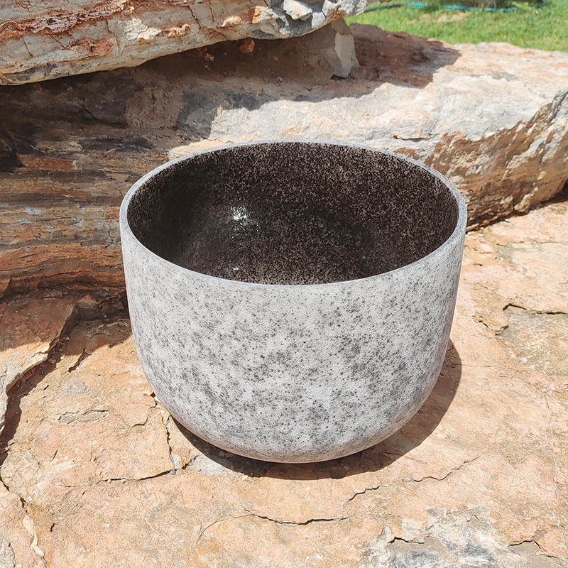 Alchemy Nature Obsidian Crystal Singing Bowl