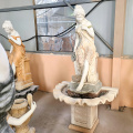مجسمه بانوی مرمر رنگی
