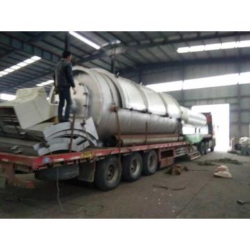 scrap tire pyrolysis to oil machine