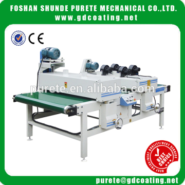 wood surface polishing machine for both cleaning and destroying the surface of the board
