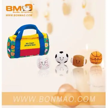 Colorful Plush Toys Sports Ball/Soft Toys/Stuffed Toys Bag