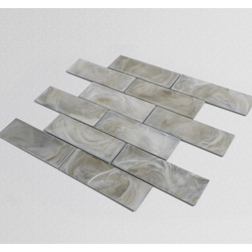 Custom designed glass mosaic tile