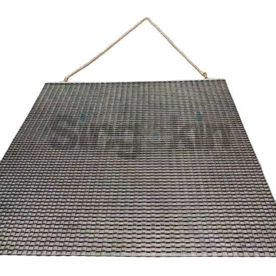 3x3 3x4 3x5 Galvanized Metal Drag Mats: Heavy Duty Soil Preparation Tools for Even Spread