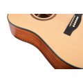 Guitarra acústica de madeira de 41 polegadas de 41 polegadas