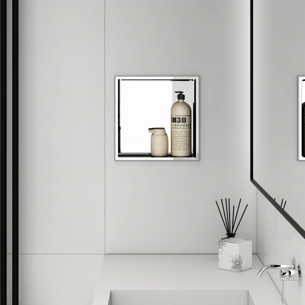 304 Handmade Bathroom Matt Black Shower Niche China Manufacturers ...