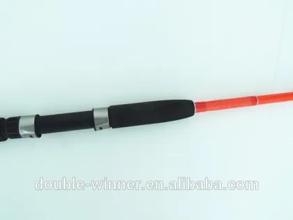 2section spinning fishing fiberglas fishing rods