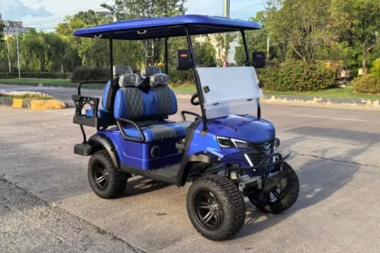 Premium Four-Seat Electric Golf Cart