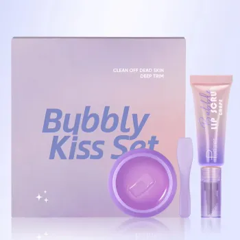 Private Label Custom Logo Lip Care Set: Free Sample Nourishing Lip Mask & Exfoliator