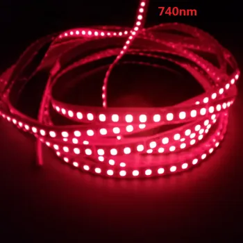 850nm & 365nm Full Spectrum LED Strip Lights for Grow Lighting and Flexible Installation (12V/24V)