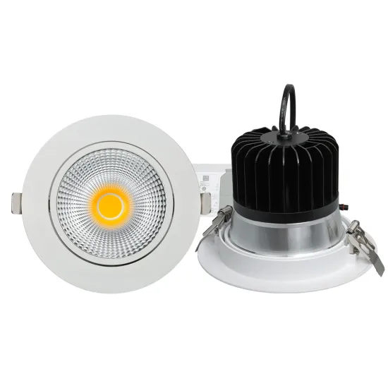 DALI Dimmable UGR7-20 Anti-Glare 30W Recessed LED Downlight