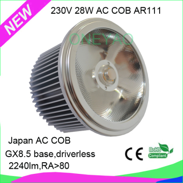 2015 2600 lumen 30w ar111 narrow beam angle led spotlights