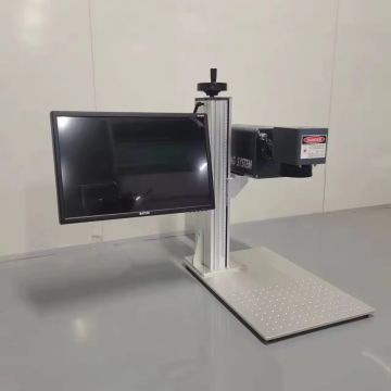 Máquina de marcado láser UV coolilizada por aire portátil de 355 nm asequible para plástico y vidrio
