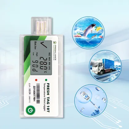 LCD Display Temperature Data Logger for Medicine Cold Chain