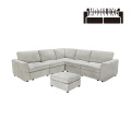 Sofa Bagian Modular Warna Netral Cohen Modern