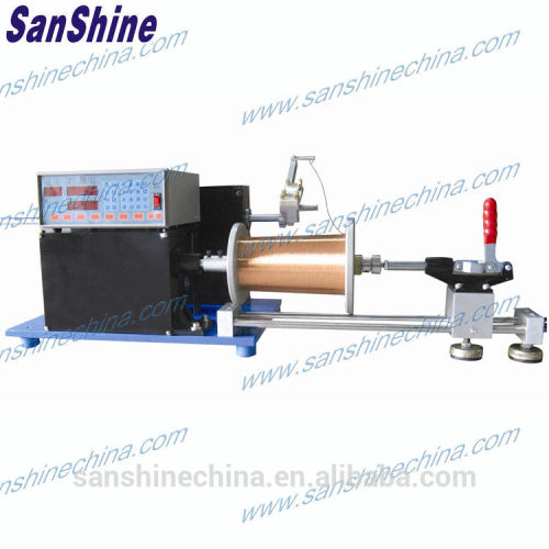 Automatic wire spool rewinding machine