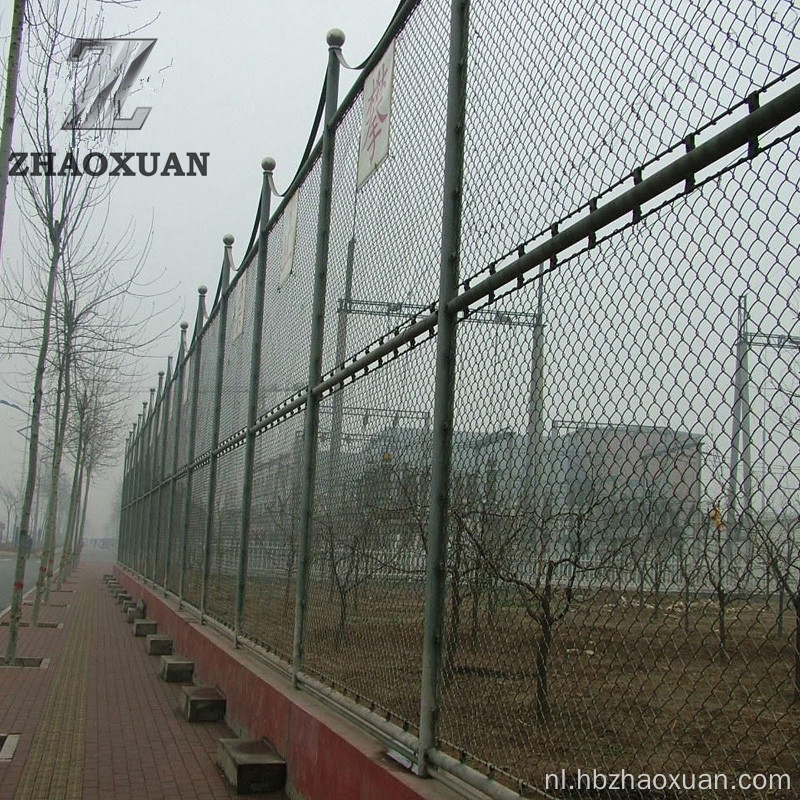 Gegalvaniseerde PVC -gecoate kettingverhinkhekrol