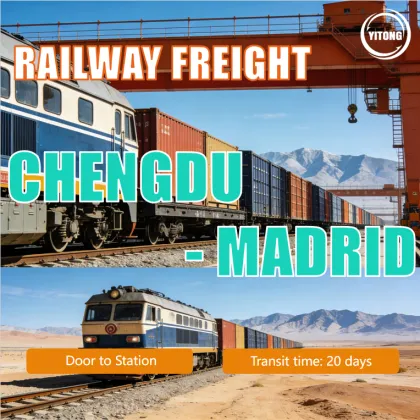 Chengdu to Madrid Railway Freight Service