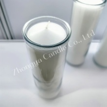 Religious Glass Jar Candle in Bulk Home Decoration