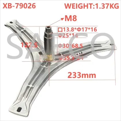 Spider Washing Machine Spare Parts: Bosch/Siemens Washing Machine Drum Tripod XB-79026