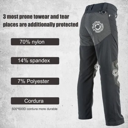 FREE SOLDIER Outdoor sports tactical military cargo pants men's trousers wear-resistant pants for camping hiking
