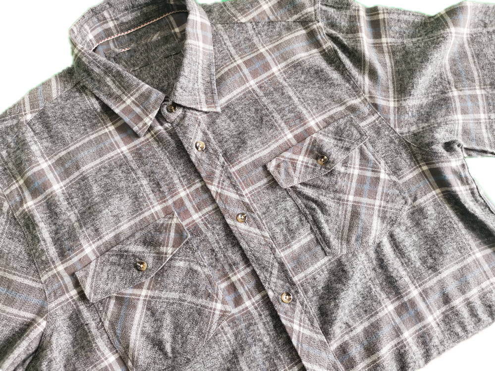 Y D Cotton Flannel Long Sleeve Shirt