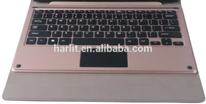 Bluetooth Keyboard With Trackpad For Huawei Matebook Folio Leather Cover For Matebook 12 inch