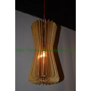 Modern Simple Wood pendant light fixtures/wooden pendant lamp