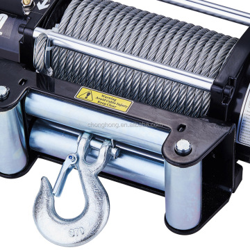 Winch Electric Top-Rated: 12V, 10000 lbs hingga 2000000 kg untuk kegunaan luar jalan