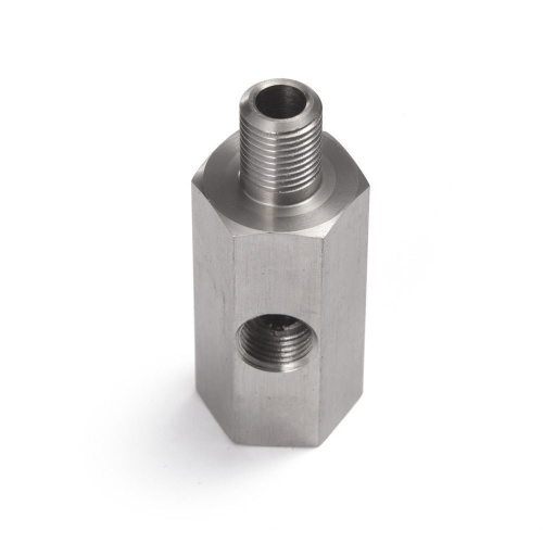 Buraco lateral 1 / 8npt e M12 * 1.5 Adaptador de pressão de óleo