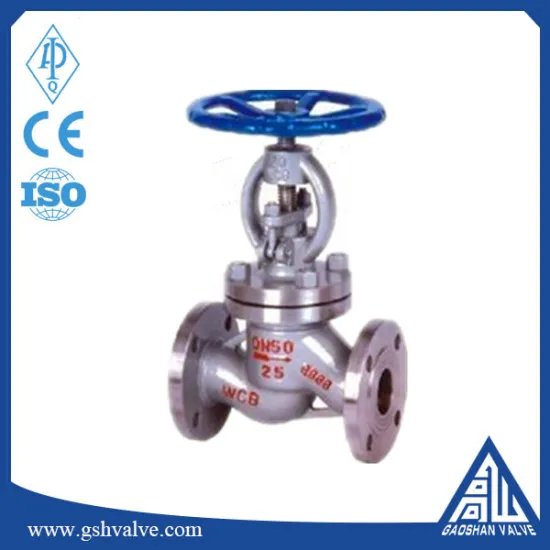 DN50 PN25 WCB flange globe valve