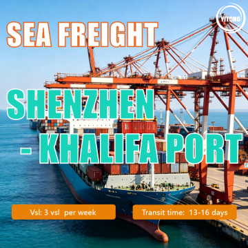 Trasporto marittimo da Shenzhen al porto di Khalifa