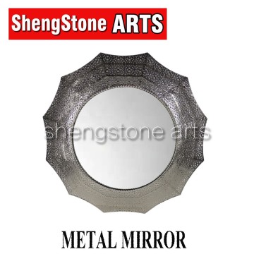 Antique mirror frame /metal mirror frame /antique metal mirror frame,decor metal mirror frame,designer metal mirror frame