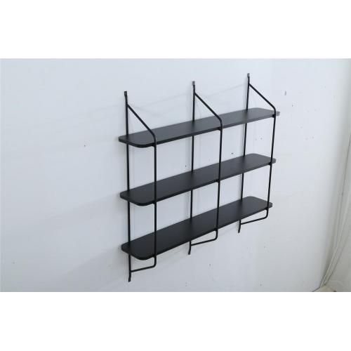 wall mounted shelves with metal