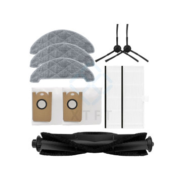 Proscenic Vacuum Robot Accessories: M7 MAX & M7 PRO Consumables - Main Brush, Filter Screen, Edge Brush, Cloth, Dust Bag