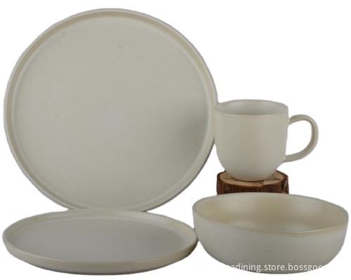 Wholesale New Style French White Porcelain Tableware