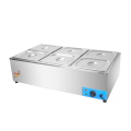 Acero inoxidable comercial Bain Marie