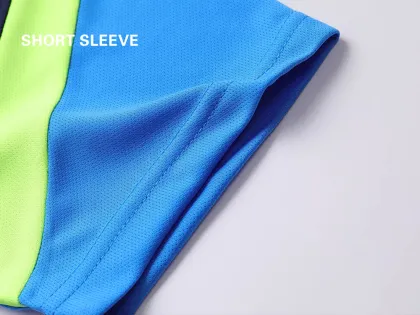 Haisay Custom High Quality Gym Wear Soccer Uniforms Canada Breathable Quick Dry 100% Polyester Training Unique Soccer Uniforms