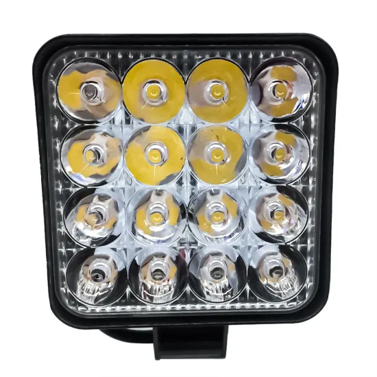 24V 48W Vehicle Bar LED Spotlight Round Pickup Truck Work Lights