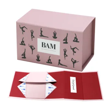 Packaging Supplies Pink Paper Origami Foldable Gift Boxes
