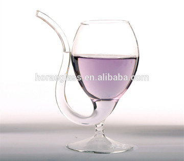 Vampire glass,Novelty gift vampire glass cup straw with drinking tube,crazy straw cup,glass bottle straw