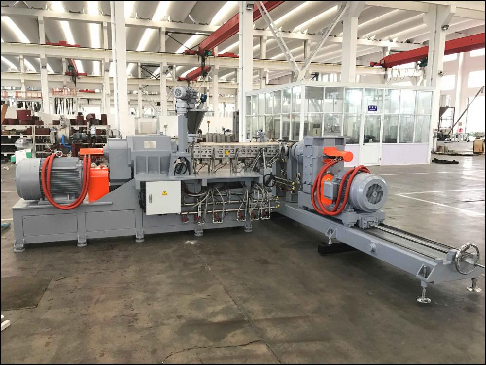 CaCO3 Compounds Kneading Pelletizing Line