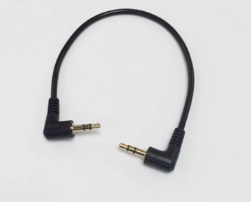90 Degree Stereo Right Angle 3.5mm Jack Audio Cable